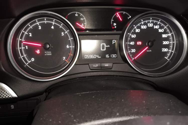 Used Peugeot 408 2019 360THP Automatic Luxury Edition China VI Standard Instrument Cluster
