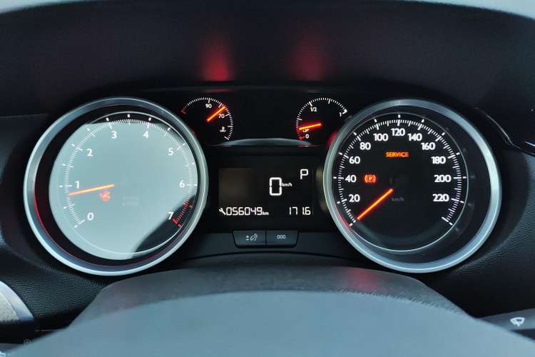 Used Peugeot 408 2019 360THP Automatic Luxury Edition China VI Standard Instrument Cluster