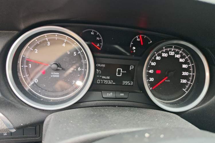 Used Peugeot 408 2019 360THP Automatic Luxury Edition China VI Standard Instrument Cluster