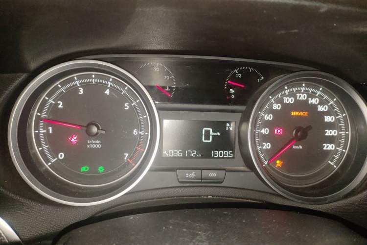 Used Peugeot 408 2019 360THP Automatic Luxury Edition China VI Standard Instrument Cluster
