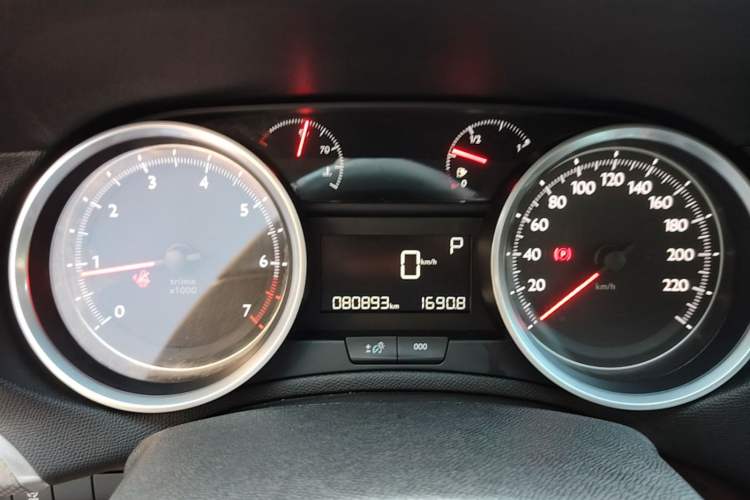 Used Peugeot 408 2019 230THP Automatic Luxury Edition China VI Standard Instrument Cluster