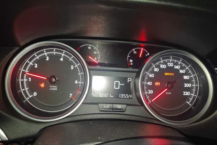 Used Peugeot 408 2019 360THP Automatic Luxury Edition China VI Standard Instrument Cluster