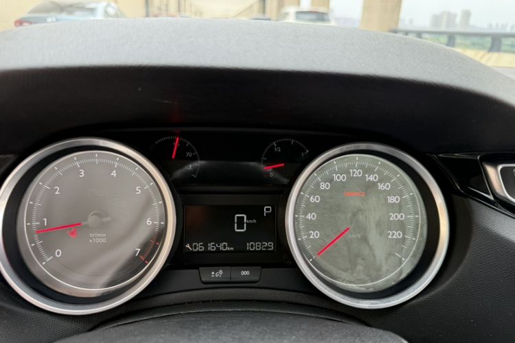 Used Peugeot 408 2019 360THP Automatic Luxury Edition China VI Standard Odometer Close Up