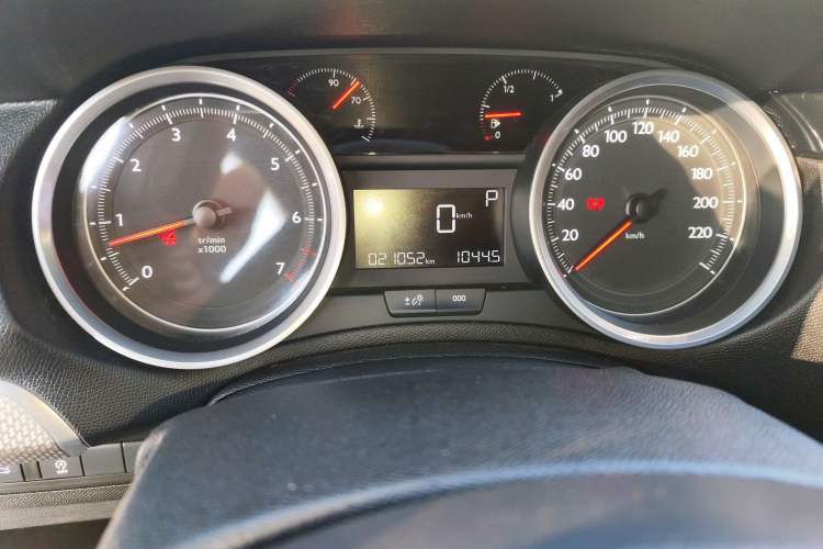 Used Peugeot 408 2019 350THP Automatic Luxury Edition China V Standard Odometer Close Up