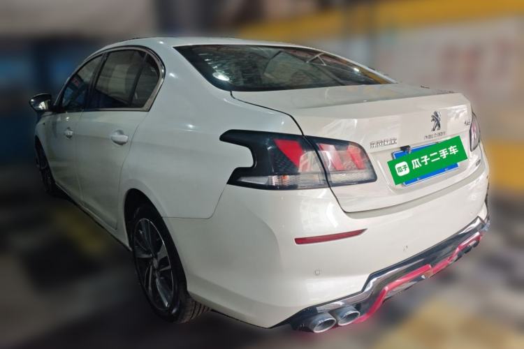 Used Peugeot 408 2019 350THP Automatic Luxury Edition China V Standard Rear Left 45 Deg