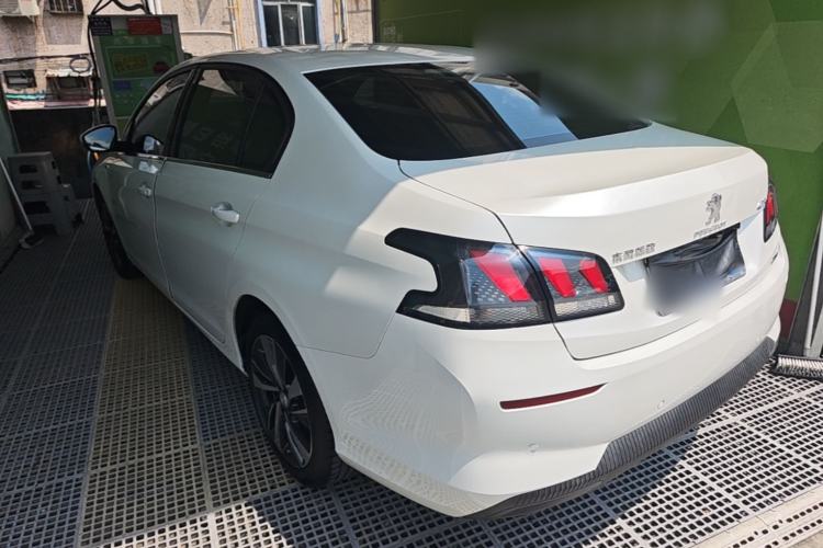 Used Peugeot 408 2019 350THP Automatic Luxury Edition China V Standard Rear Left 45 Deg