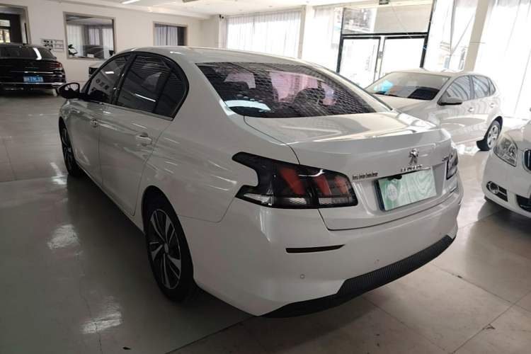 Used Peugeot 408 2019 360THP Automatic Luxury Edition China VI Standard Rear Left 45 Deg