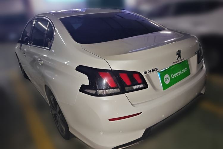 Used Peugeot 408 2019 350THP Automatic Prestige Version China V Standard Rear Left 45 Deg