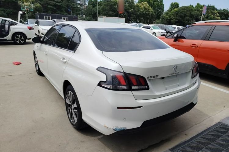 Used Peugeot 408 2019 350THP Automatic Luxury Edition China V Standard Rear Left 45 Deg