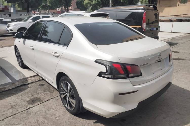 Used Peugeot 408 2019 350THP Automatic Luxury Edition China V Standard Rear Left 45 Deg