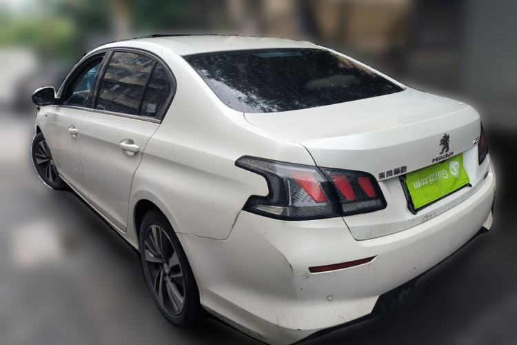 Used Peugeot 408 2019 350THP Automatic Luxury Edition China V Standard Rear Left 45 Deg