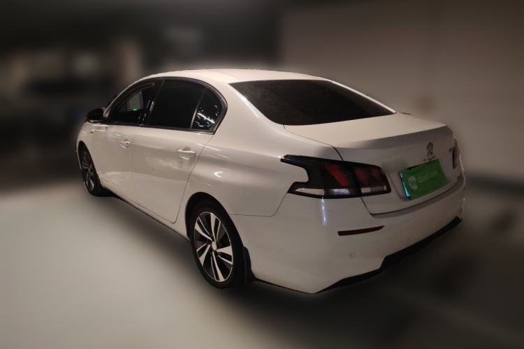 Used Peugeot 408 2019 230THP Automatic Luxury Edition China V Standard Rear Left 45 Deg