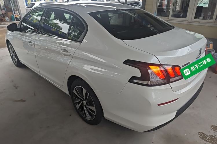 Used Peugeot 408 2019 350THP Automatic Luxury Edition China V Standard Rear Left 45 Deg