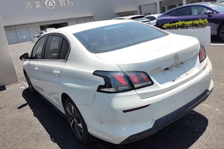 Used Peugeot 408 2019 360THP Automatic Luxury Edition China VI Standard Rear Left 45 Deg