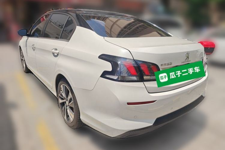 Used Peugeot 408 2019 360THP Automatic Luxury Edition China VI Standard Rear Left 45 Deg