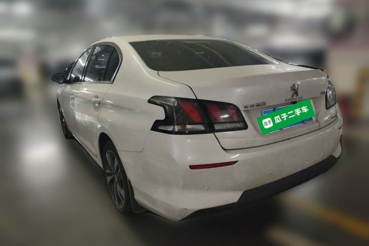 Used Peugeot 408 2019 350THP Automatic Luxury Edition China V Standard Rear Left 45 Deg