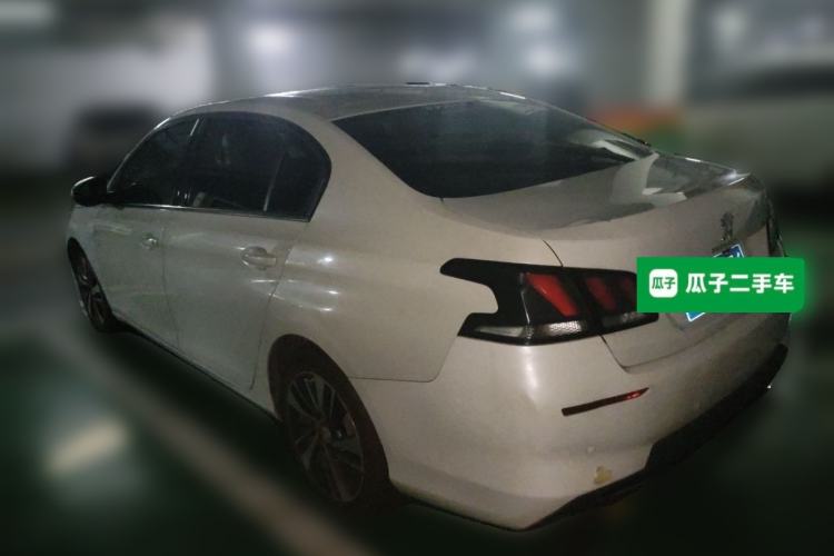 Used Peugeot 408 2019 360THP Automatic Luxury Edition China VI Standard Rear Left 45 Deg