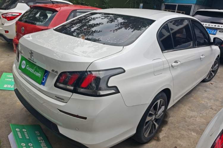 Used Peugeot 408 2019 360THP Automatic Luxury Edition China VI Standard Rear Right 45 Deg