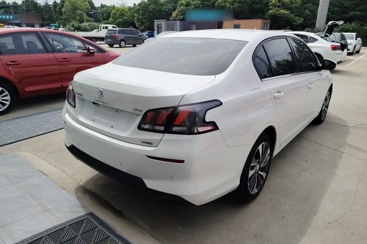 Used Peugeot 408 2019 350THP Automatic Luxury Edition China V Standard Rear Right 45 Deg