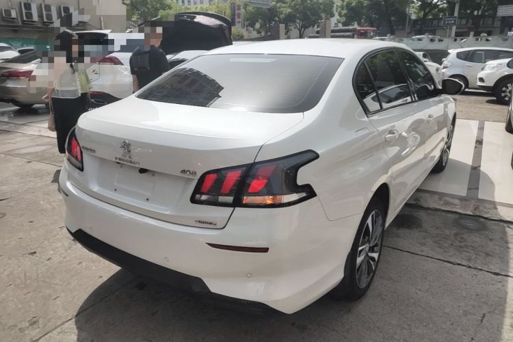 Used Peugeot 408 2019 350THP Automatic Luxury Edition China V Standard Rear Right 45 Deg