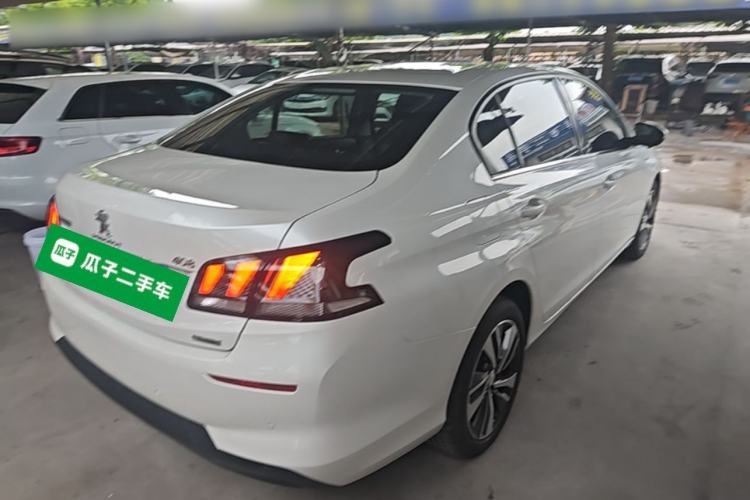 Used Peugeot 408 2019 350THP Automatic Luxury Edition China V Standard Rear Right 45 Deg