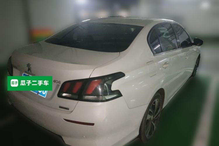 Used Peugeot 408 2019 360THP Automatic Luxury Edition China VI Standard Rear Right 45 Deg