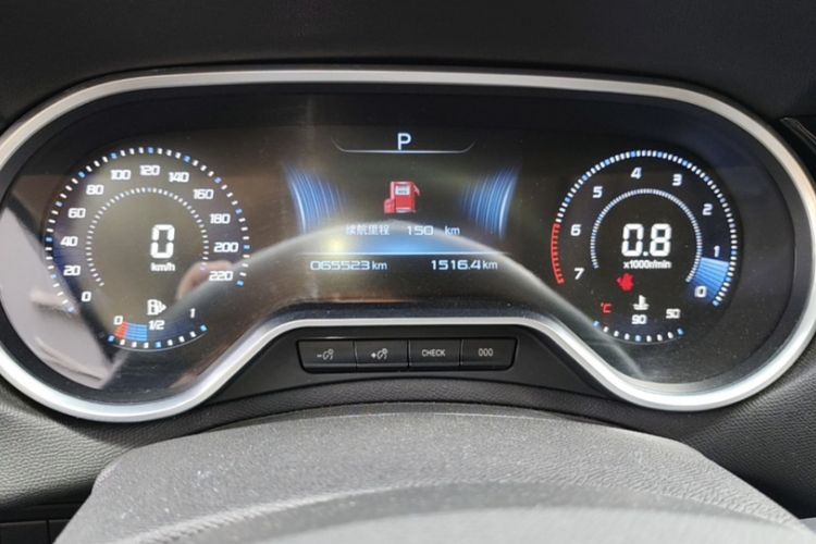 Used Peugeot 408 2020 360THP 10th Anniversary Edition Odometer Close Up