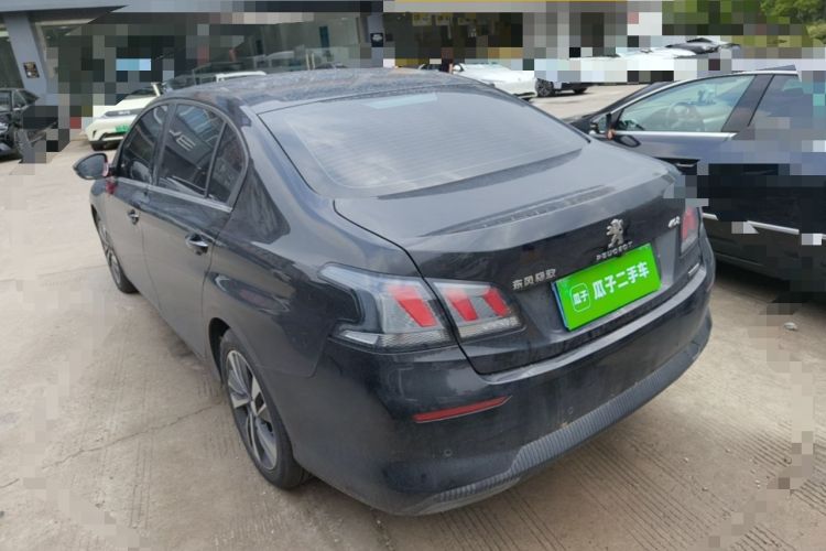 Used Peugeot 408 2020 360THP 10th Anniversary Edition Rear Left 45 Deg