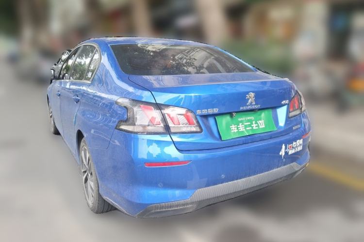 Used Peugeot 408 2020 360THP 10th Anniversary Edition Rear Left 45 Deg