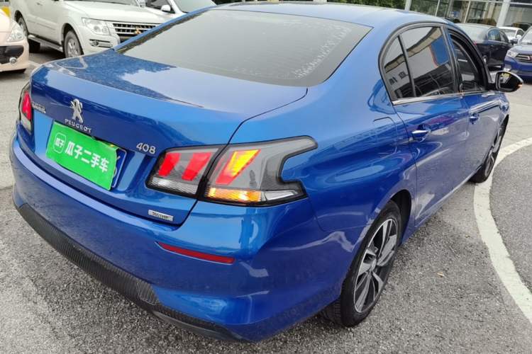 Used Peugeot 408 2020 360THP 10th Anniversary Edition Rear Right 45 Deg