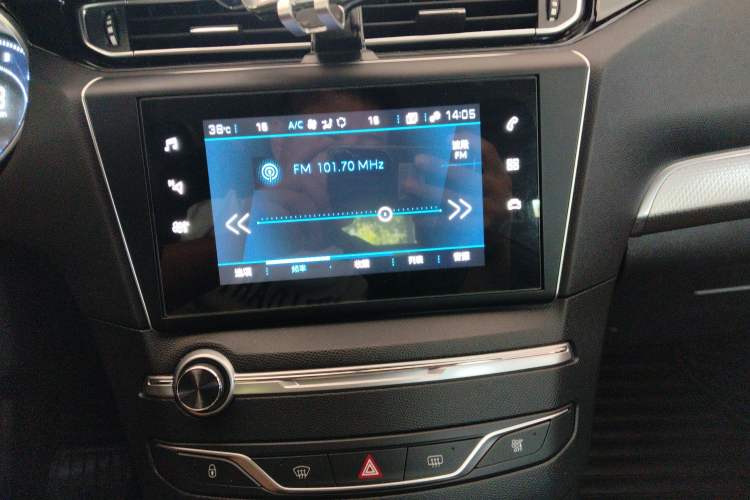 Used Peugeot 408 2020 360THP 10th Anniversary Edition Audio And AC Panel