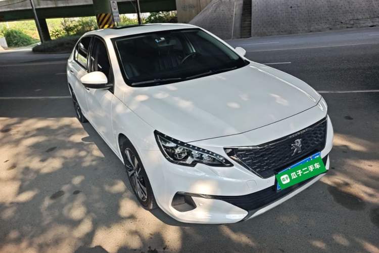 Used Peugeot 408 2020 360THP 10th Anniversary Edition Front Right 45 Deg