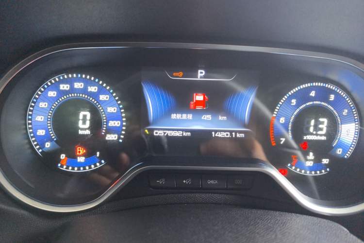 Used Peugeot 408 2020 360THP 10th Anniversary Edition Odometer Close Up