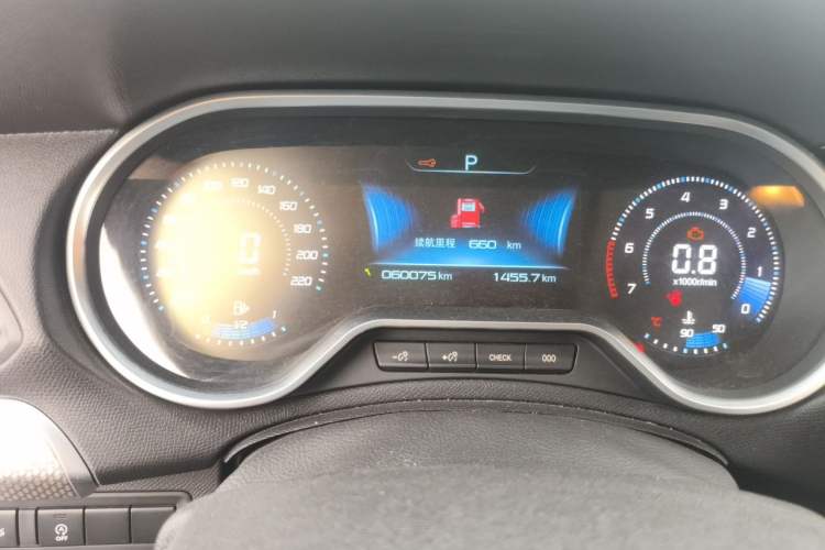 Used Peugeot 408 2020 360THP 10th Anniversary Edition Odometer Close Up