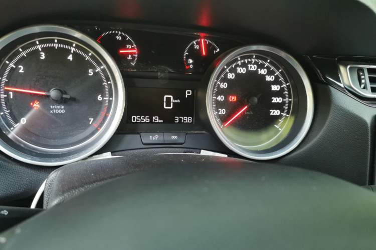 Used Peugeot 408 2020 360THP 10th Anniversary Premium Edition Odometer Close Up