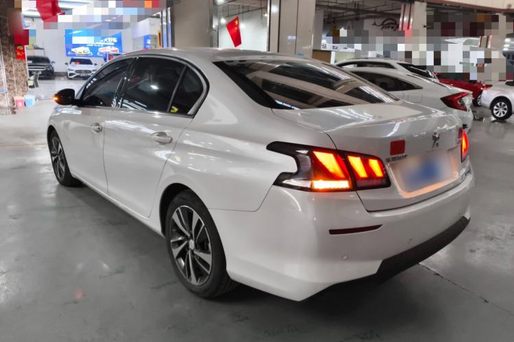 Used Peugeot 408 2020 360THP 10th Anniversary Premium Edition Rear Left 45 Deg
