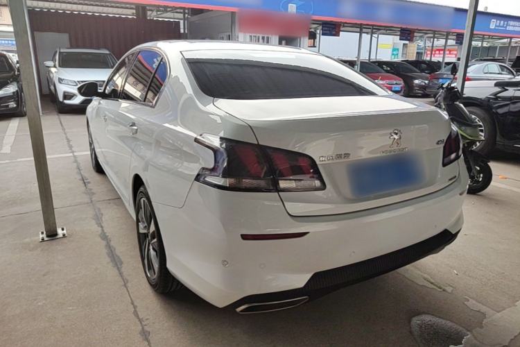 Used Peugeot 408 2020 360THP 10th Anniversary Prestige Edition Rear Left 45 Deg