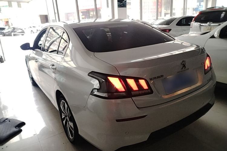 Used Peugeot 408 2020 360THP 10th Anniversary Edition Rear Left 45 Deg