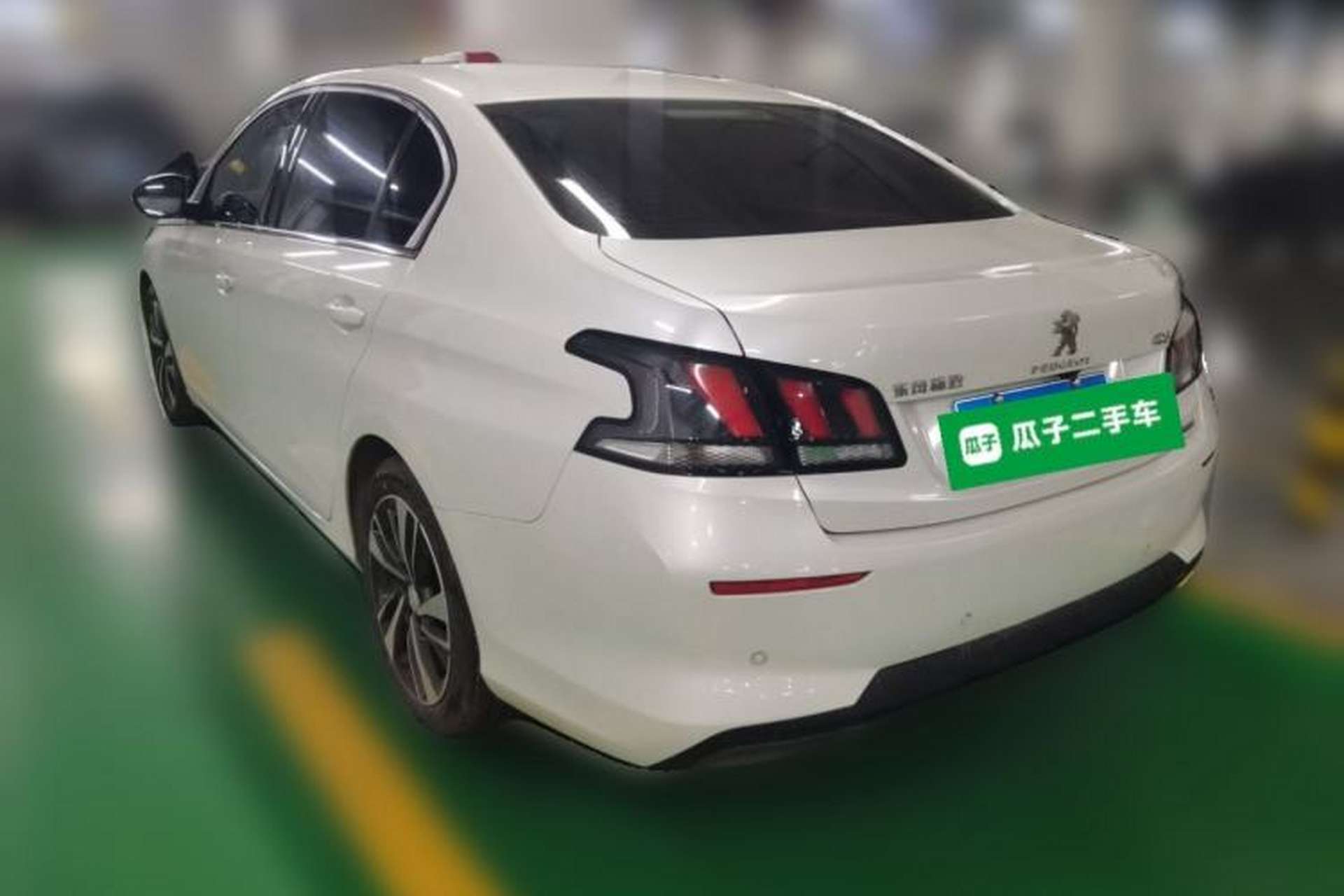 Used Peugeot 408 2020 360THP 10th Anniversary Premium Edition Rear Left 45 Deg