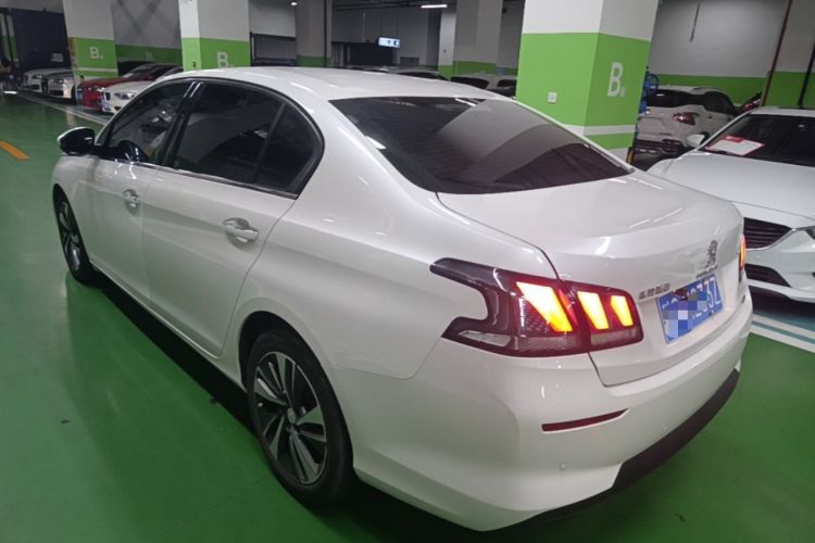 Used Peugeot 408 2020 360THP 10th Anniversary Edition Rear Left 45 Deg