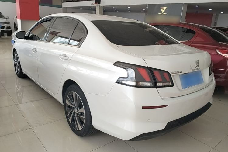 Used Peugeot 408 2020 360THP 10th Anniversary Edition Rear Left 45 Deg