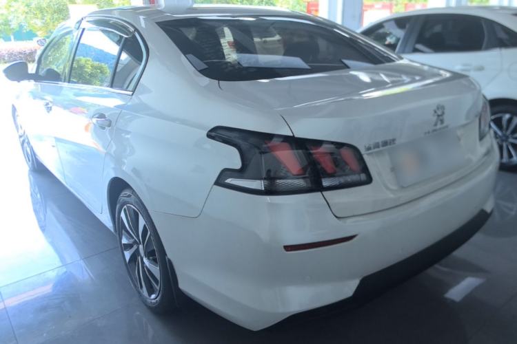 Used Peugeot 408 2020 360THP 10th Anniversary Edition Rear Left 45 Deg
