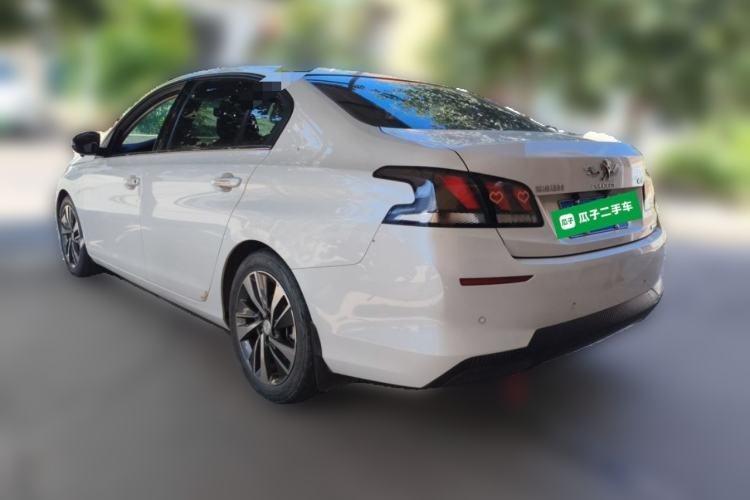 Used Peugeot 408 2020 360THP 10th Anniversary Premium Edition Rear Left 45 Deg