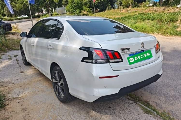 Used Peugeot 408 2020 360THP 10th Anniversary Edition Rear Left 45 Deg