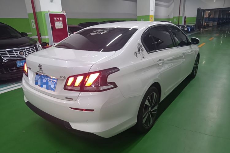 Used Peugeot 408 2020 360THP 10th Anniversary Edition Rear Right 45 Deg