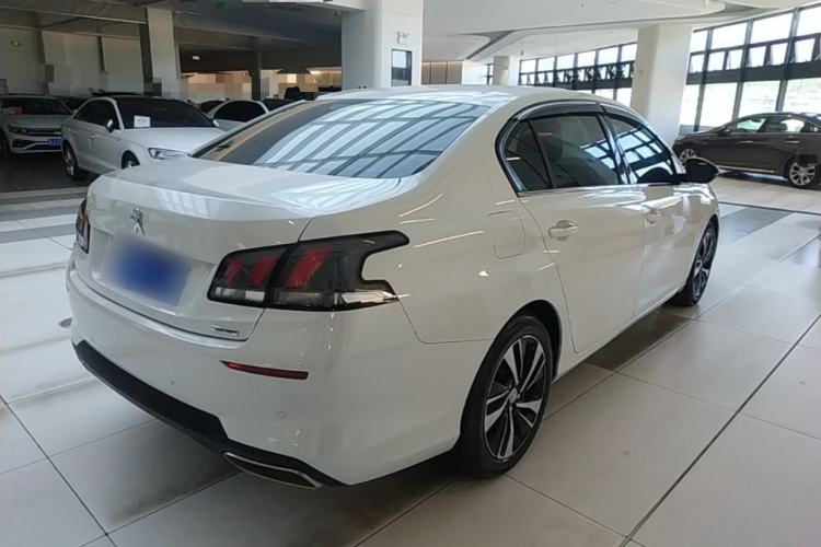 Used Peugeot 408 2020 360THP 10th Anniversary Edition Rear Right 45 Deg