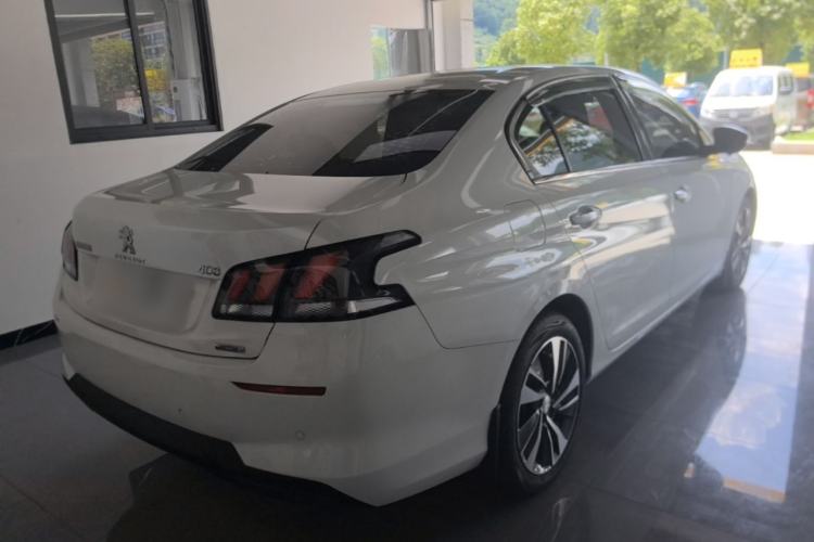 Used Peugeot 408 2020 360THP 10th Anniversary Edition Rear Right 45 Deg