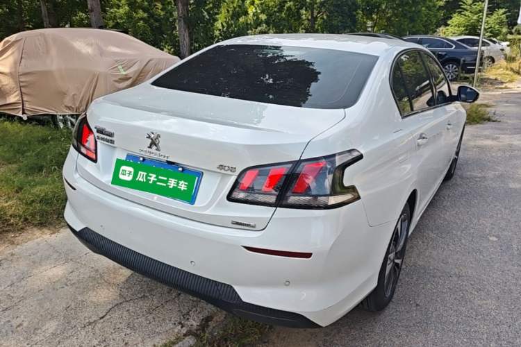 Used Peugeot 408 2020 360THP 10th Anniversary Edition Rear Right 45 Deg
