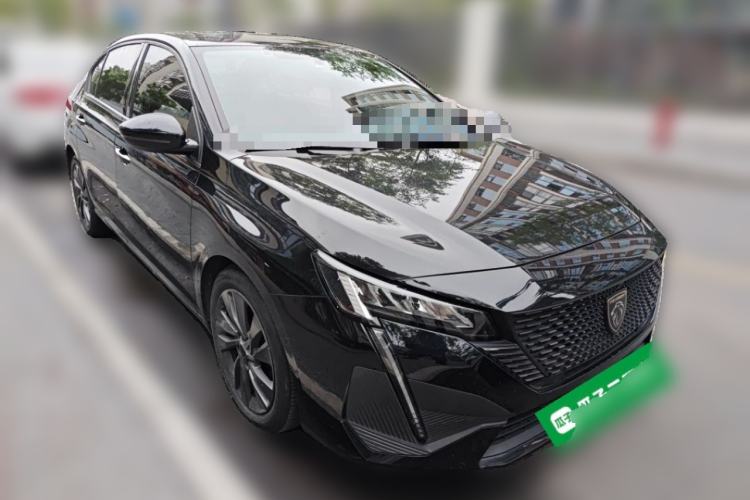 Used Peugeot 408 2022 1.6T Ambition Edition Front Right 45 Deg