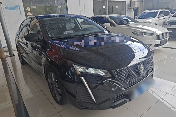 Used Peugeot 408 2022 1.6T Ambition Edition Front Right 45 Deg